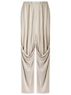 Uma Raquel Davidowicz Palazzo Pants, Women's, Size: P, Nude/neutrals, Polyester/spandex/elastane/viscose