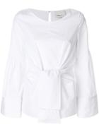3.1 Phillip Lim Tie Front Shirt Blouse - White