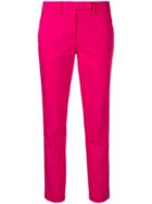 Blanca Cropped Tailored Trousers - Pink