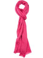 Faliero Sarti 'petra' Scarf, Adult Unisex, Pink/purple, Silk/cashmere