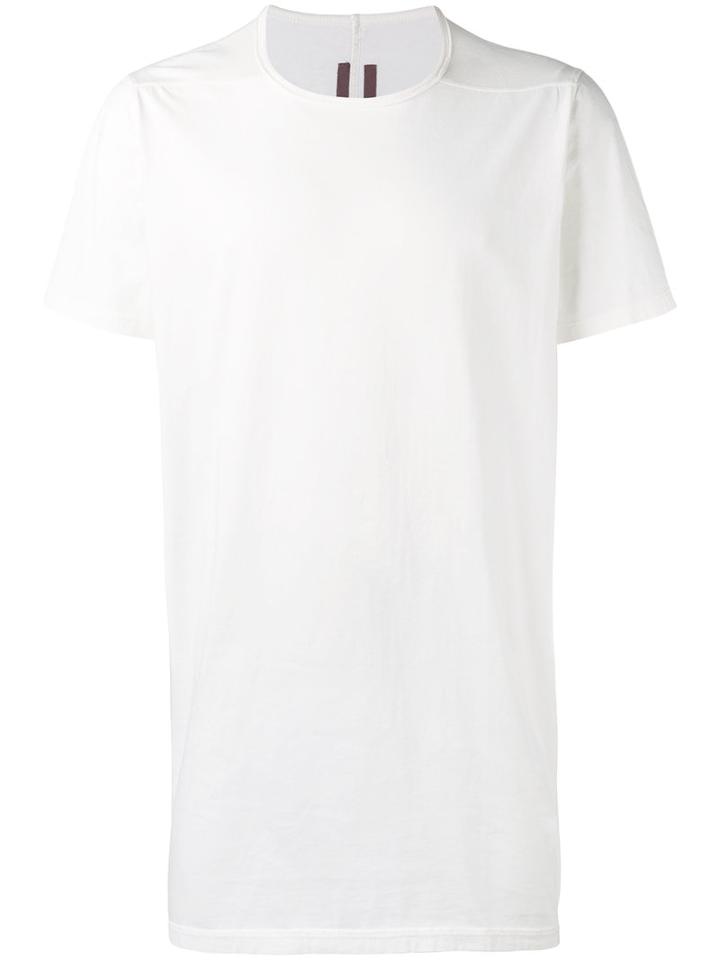 Rick Owens Drkshdw - Long T-shirt - Men - Cotton - L, Nude/neutrals, Cotton