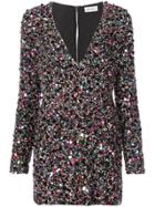 Beau Souci Deep V-neck Sequin Dress - Multicolour