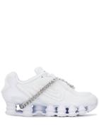 Comme Des Garçons Lace Up Sneakers - White