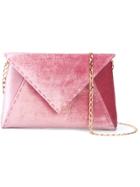 Tyler Ellis Lee Pouchet Small Clutch - Pink & Purple