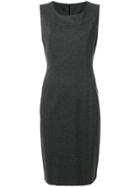 Les Copains Piped Seam Dress - Grey