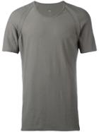 Label Under Construction Plain T-shirt - Grey