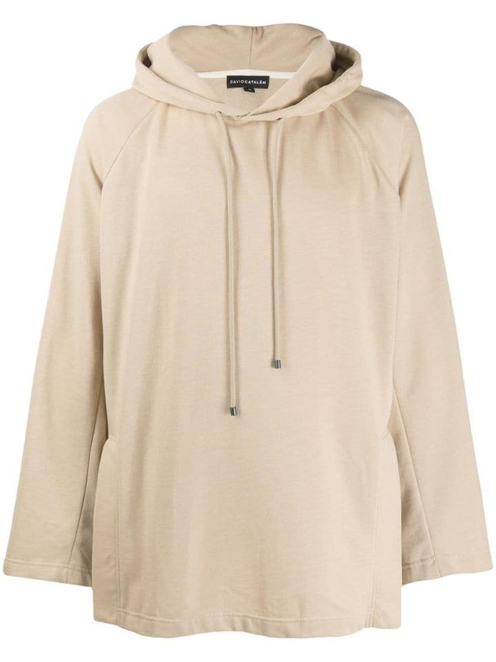 David Catalan Oversized Hoodie - Neutrals
