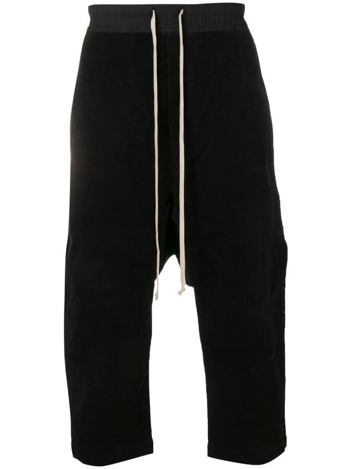 Rick Owens Drkshdw Pantaloni Trousers - Black