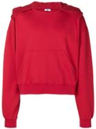 Cmmn Swdn Basic Hoodie - Red