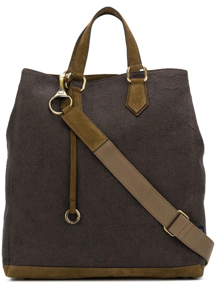 Lardini Shopper Tote - Brown