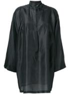 Yves Saint Laurent Vintage Oversized Shirt - Black