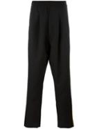 Haider Ackermann Side Stripe Track Pants, Size: Medium, Black, Polyester/spandex/elastane/viscose/cotton