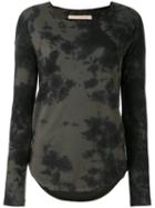 Raquel Allegra - Tie Dye Top - Women - Cotton/polyester - 1, Green, Cotton/polyester