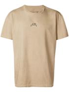 A-cold-wall* Logo Print T-shirt - Nude & Neutrals