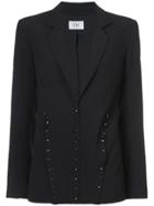 Zac Zac Posen Louisa Stud Embellished Jacket - Black