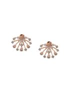 Dana Rebecca 14kt Rose Gold Diamond Lobe Earrings