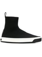Marc Jacobs Slip-on High-top Sneakers - Black