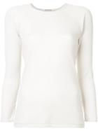 Theatre Products Ribbed Raglan T-shirt - White