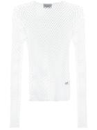 Les Animaux - Stretch Mesh T-shirt - Women - Polyester/spandex/elastane - S, White, Polyester/spandex/elastane