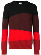 Paul Smith Tonal Stripe Sweater - Red