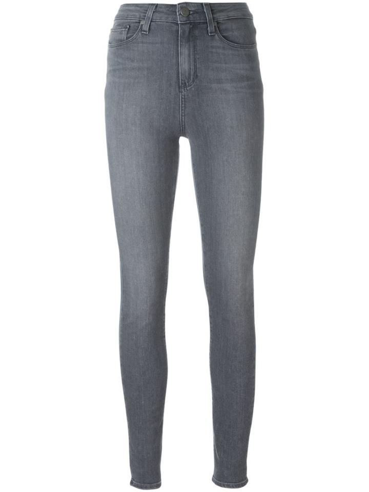 Paige Margot Ultra Skinny Jeans, Women's, Size: 24, Grey, Rayon/cotton/polyester/spandex/elastane