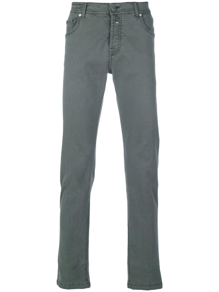 Kiton Regular Fit Jeans - Grey