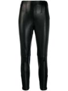 Pinko Cropped Skinny Trousers - Black