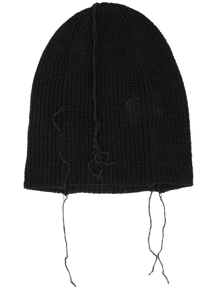 The Viridi-anne Loose End Beanie - Black
