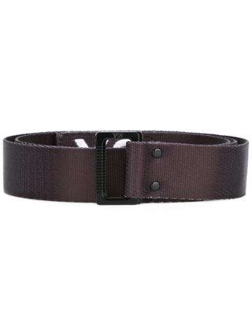 Y-3 - Logo Printed Belt - Men - Polyester/nylon - L, Black, Polyester/nylon