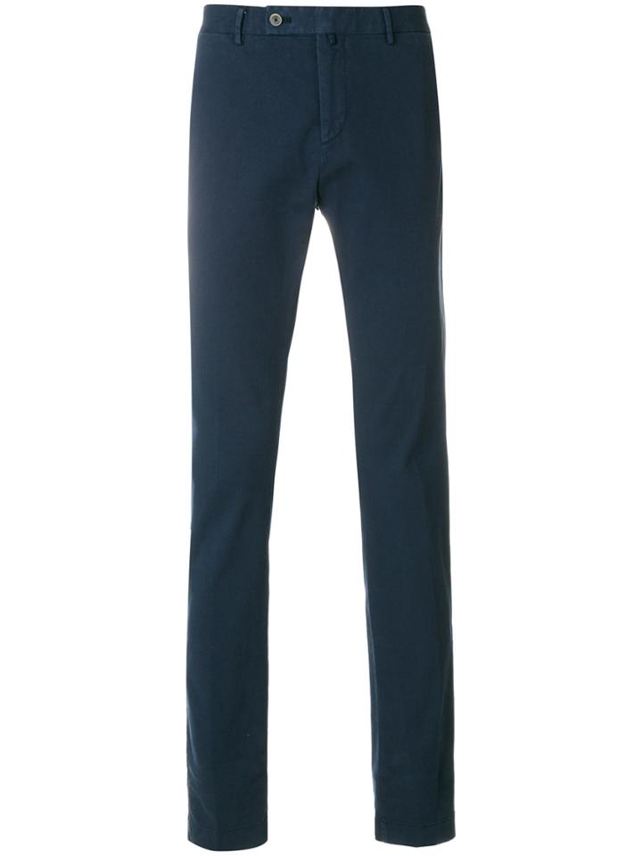 Hackett Straight Leg Trousers - Blue