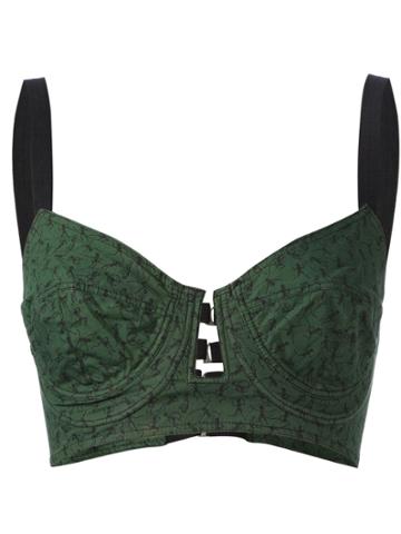 Jean Paul Gaultier Vintage 'junior Gaultier' Bralet - Green
