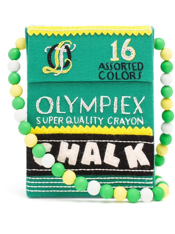 Olympia Le-tan 'chalk Box' Shoulder Bag, Women's, Green