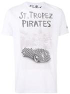 Mc2 Saint Barth - St. Tropez Print T-shirt - Men - Cotton - Xxl, White, Cotton