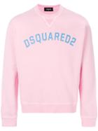 Dsquared2 Classic Logo Sweatshirt - Pink & Purple