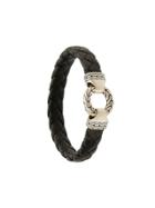 John Hardy Classic Chain Ring Clasp Bracelet - Black