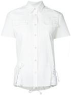 Sacai - Plissé Pleated Shirt - Women - Cotton - 2, White, Cotton