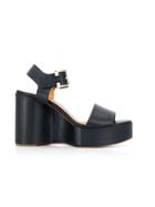 Clergerie Wedge Sandals - Blue