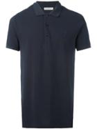 Versace Collection Classic Polo Shirt, Men's, Size: Medium, Blue, Cotton