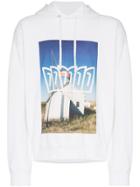 Calvin Klein Jeans Est. 1978 School Flag Print Hoodie - Blue