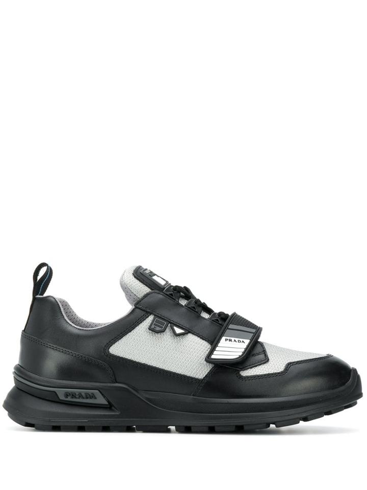 Prada Work Low Top Sneakers - Black