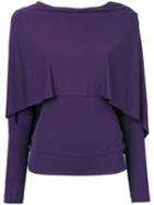 Roland Mouret Layered Blouse - Purple