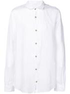 Ecoalf Crinkle-effect Shirt - White