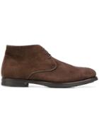Andrea Ventura Classic Desert Boots - Brown