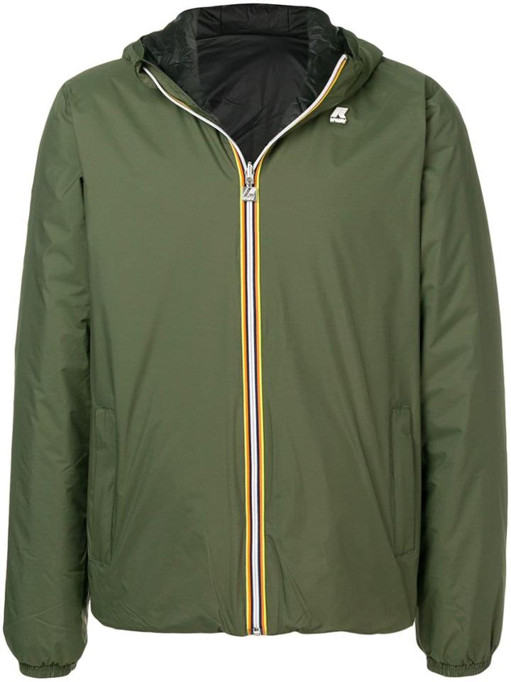 K-way Jacques Hooded Jacket - Green