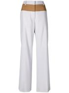 Marni Contrast Tailored Trousers - Blue