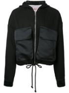Marna Ro Drawstring Waist Bomber Jacket, Men's, Size: Small, Black, Cotton/polyester