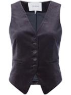Frame Denim Tailored Fitted Waistcoat - Grey