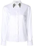 Blugirl Embellished Collar Shirt - White