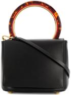Marni Tortoiseshell Handle Bag - Black