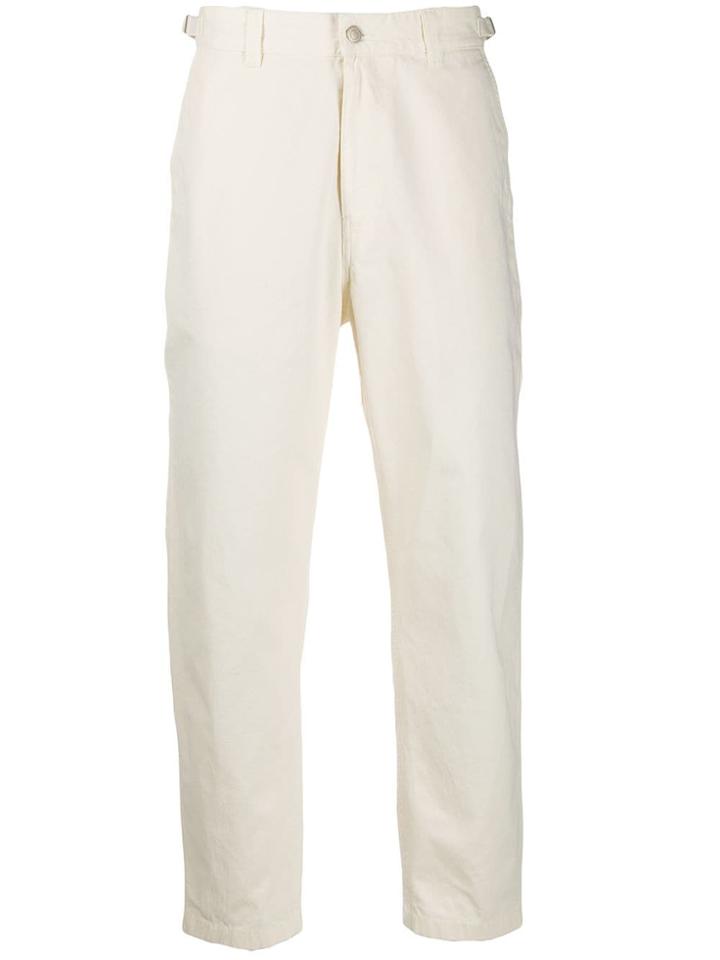 Ami Alexandre Mattiussi Work Straight Trousers - White